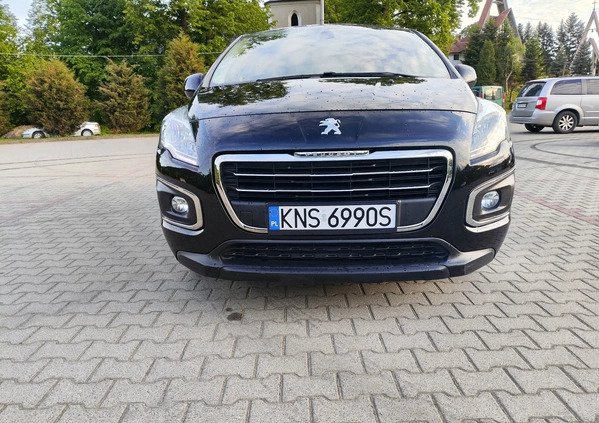 Peugeot 3008 cena 42900 przebieg: 155000, rok produkcji 2016 z Nowa Dęba małe 79